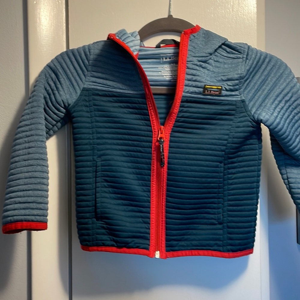 LL Bean Toddler Airlight Full Zip Hoodie
